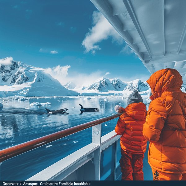 Découvrez l'antarctique: croisière familiale inoubliable